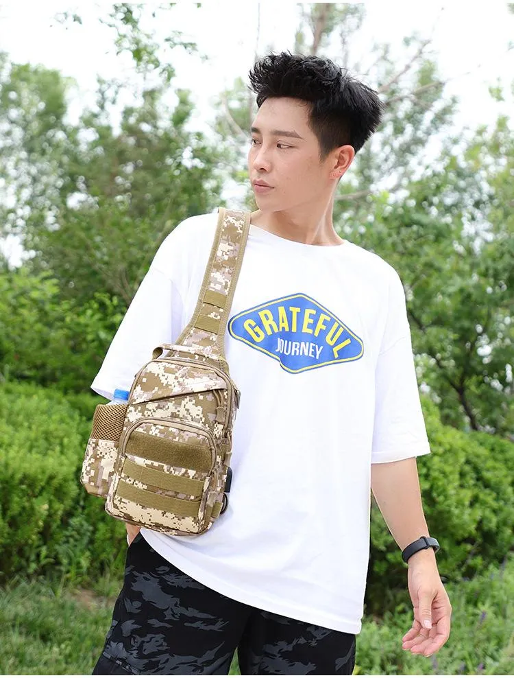 Men's Messenger bag sports camouflage shoulder bag