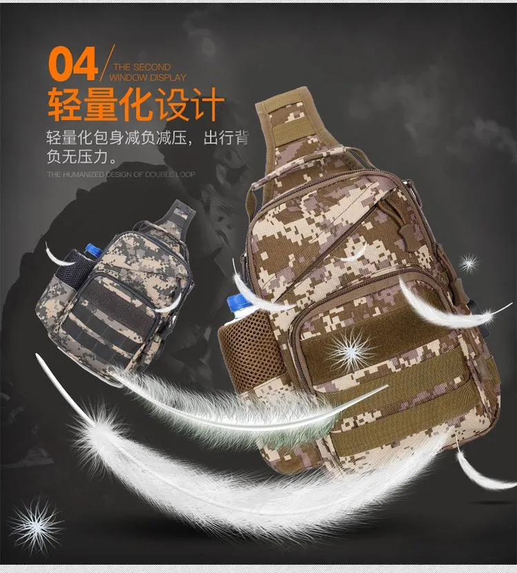 Men's Messenger bag sports camouflage shoulder bag