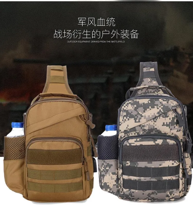 Men's Messenger bag sports camouflage shoulder bag