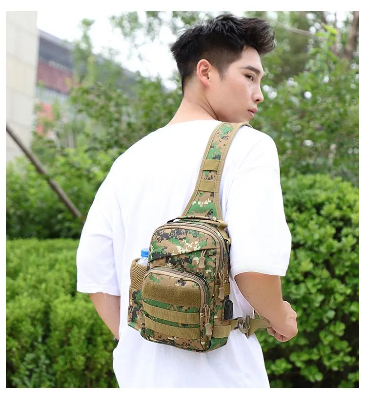 Men's Messenger bag sports camouflage shoulder bag