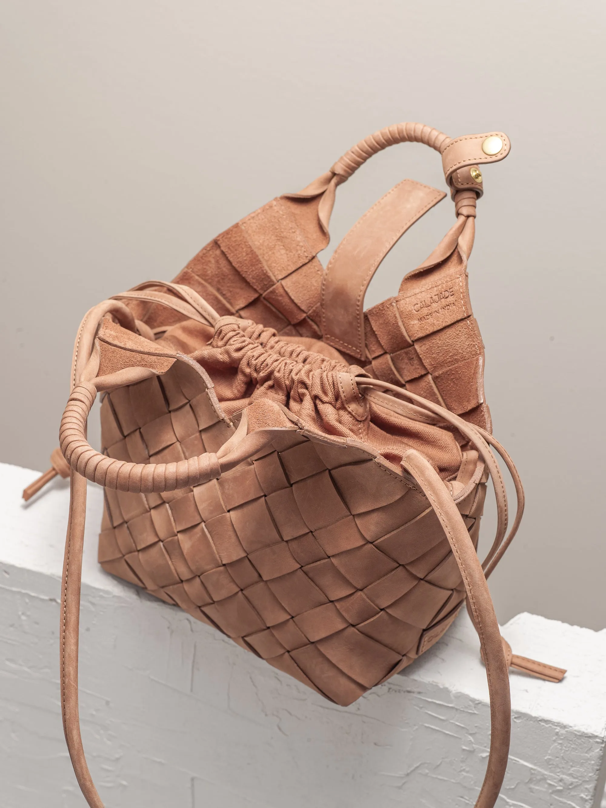 MISU Almond Nubuck Shoulder bag