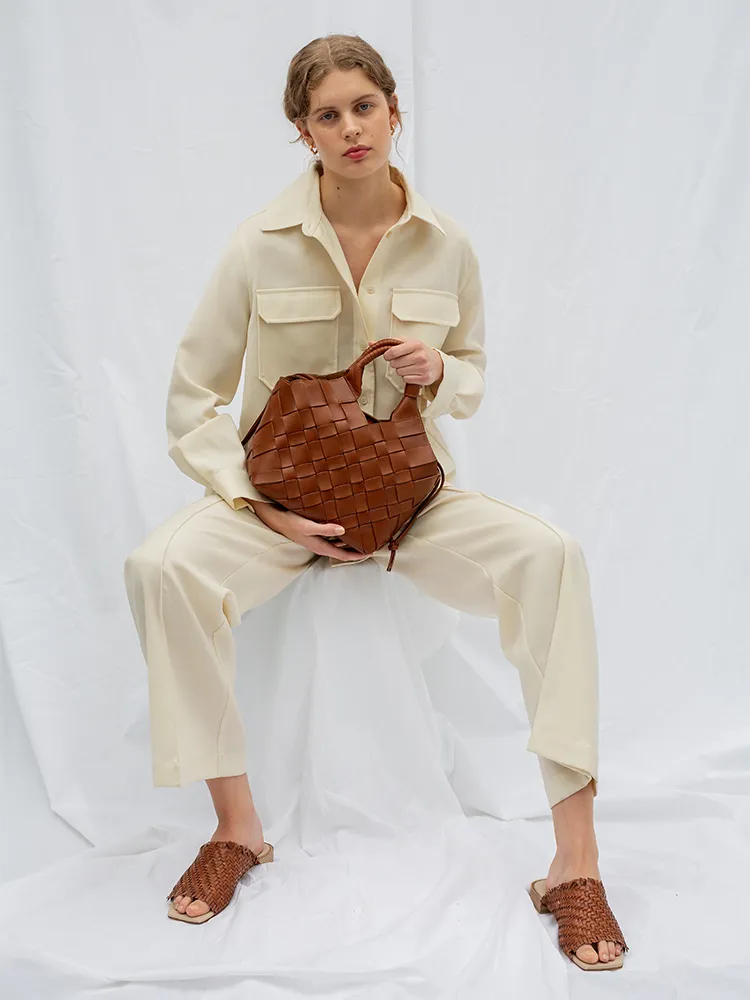 MISU Thyme Nubuck Shoulder bag