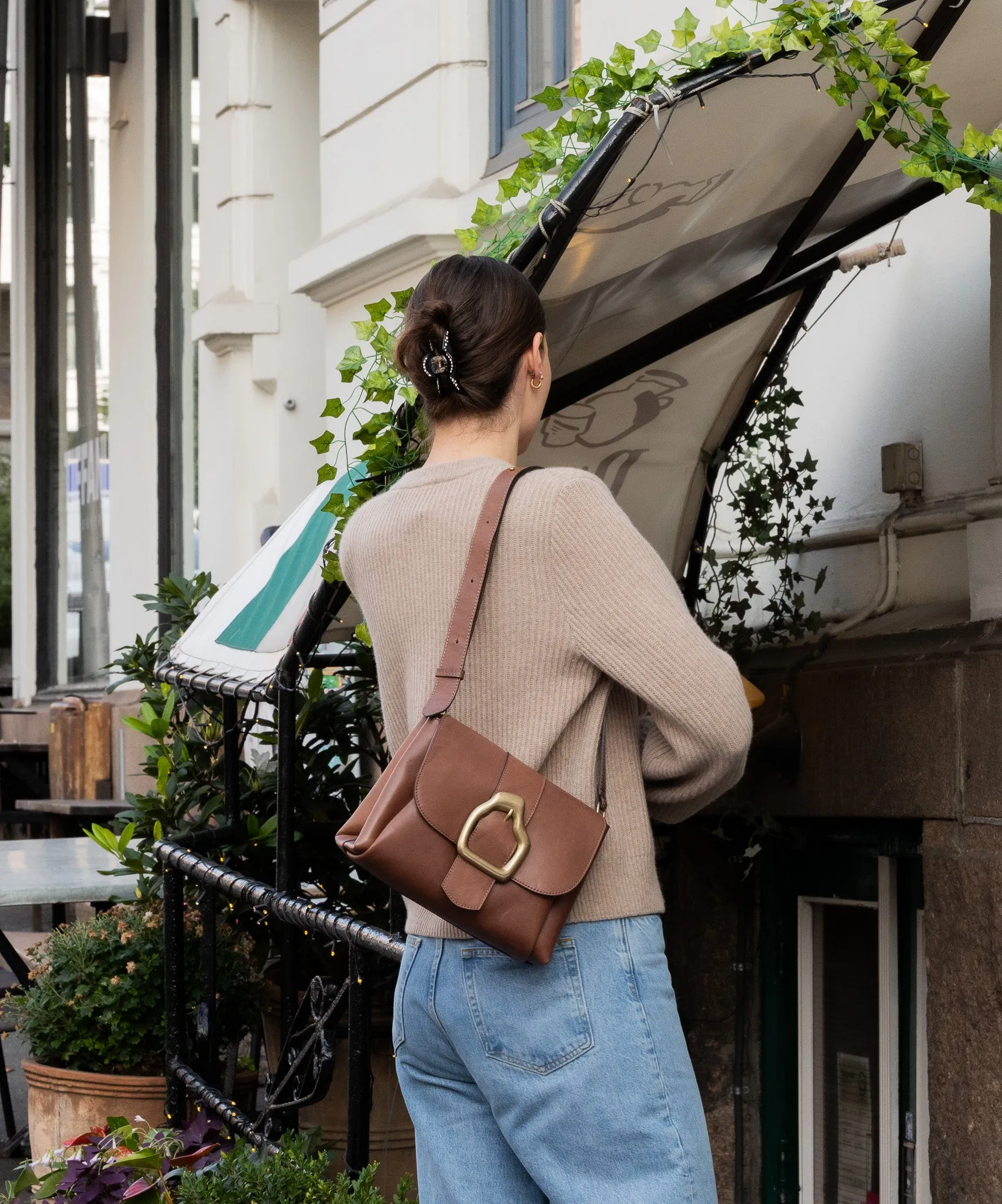 NAMI Simply Taupe Shoulder bag