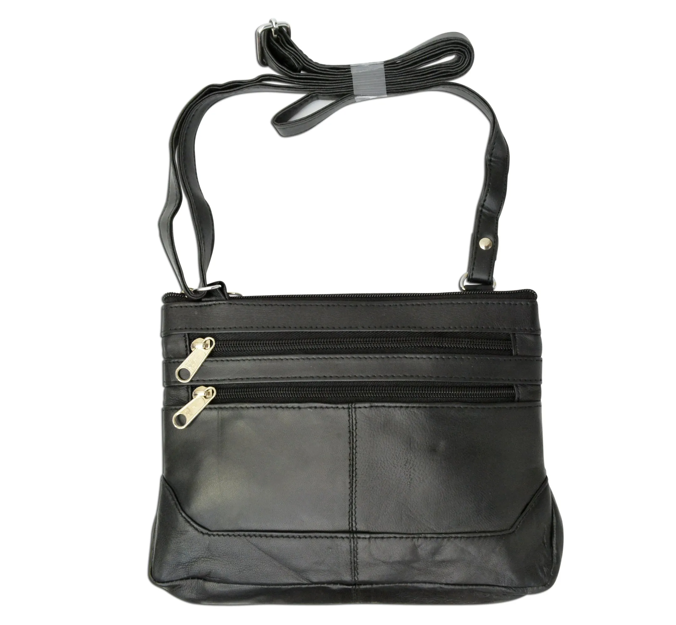 New Leather Cross Body Shoulder Bag 802 BK