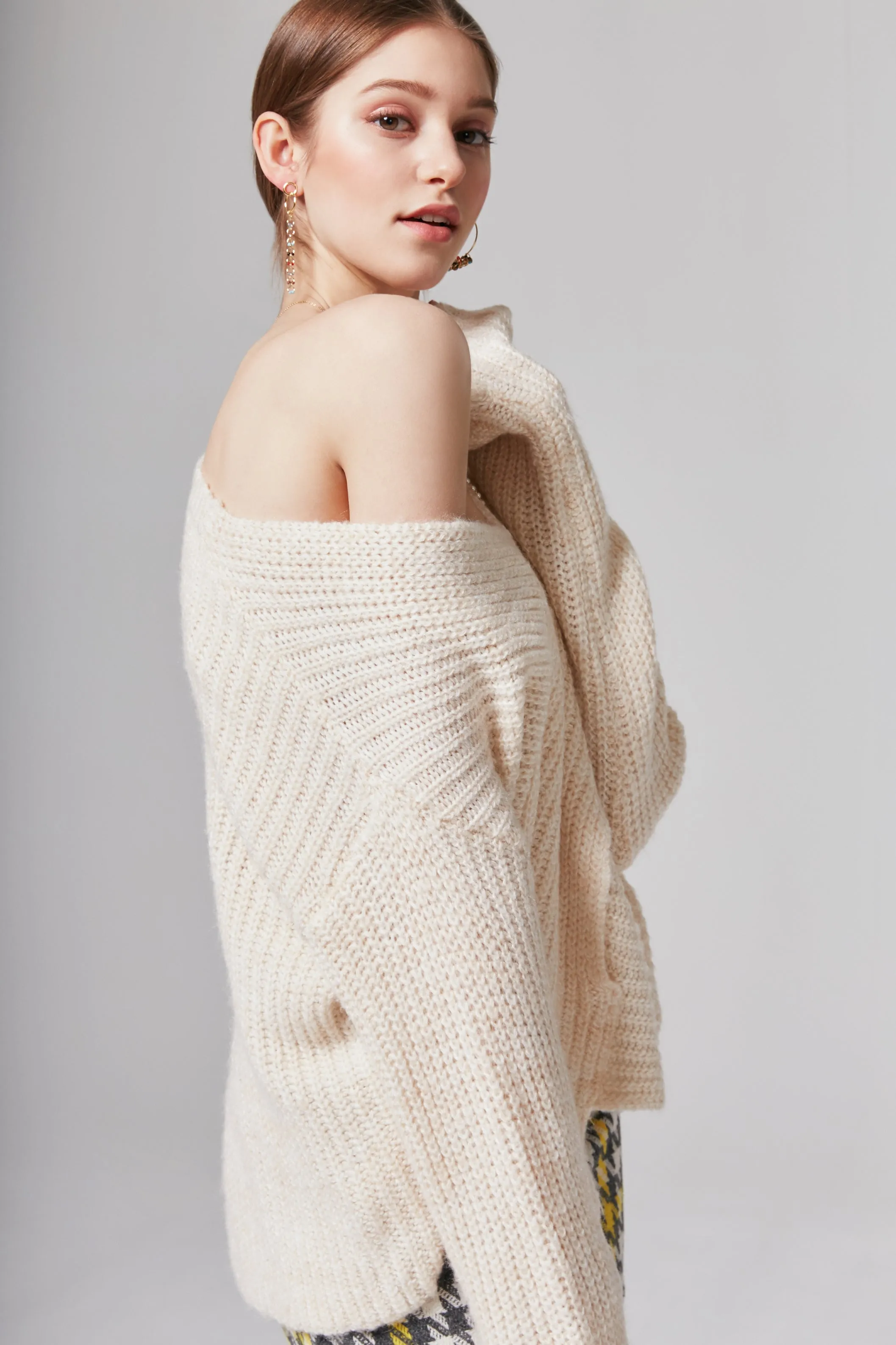 Nicki Oversized Knit Pullover