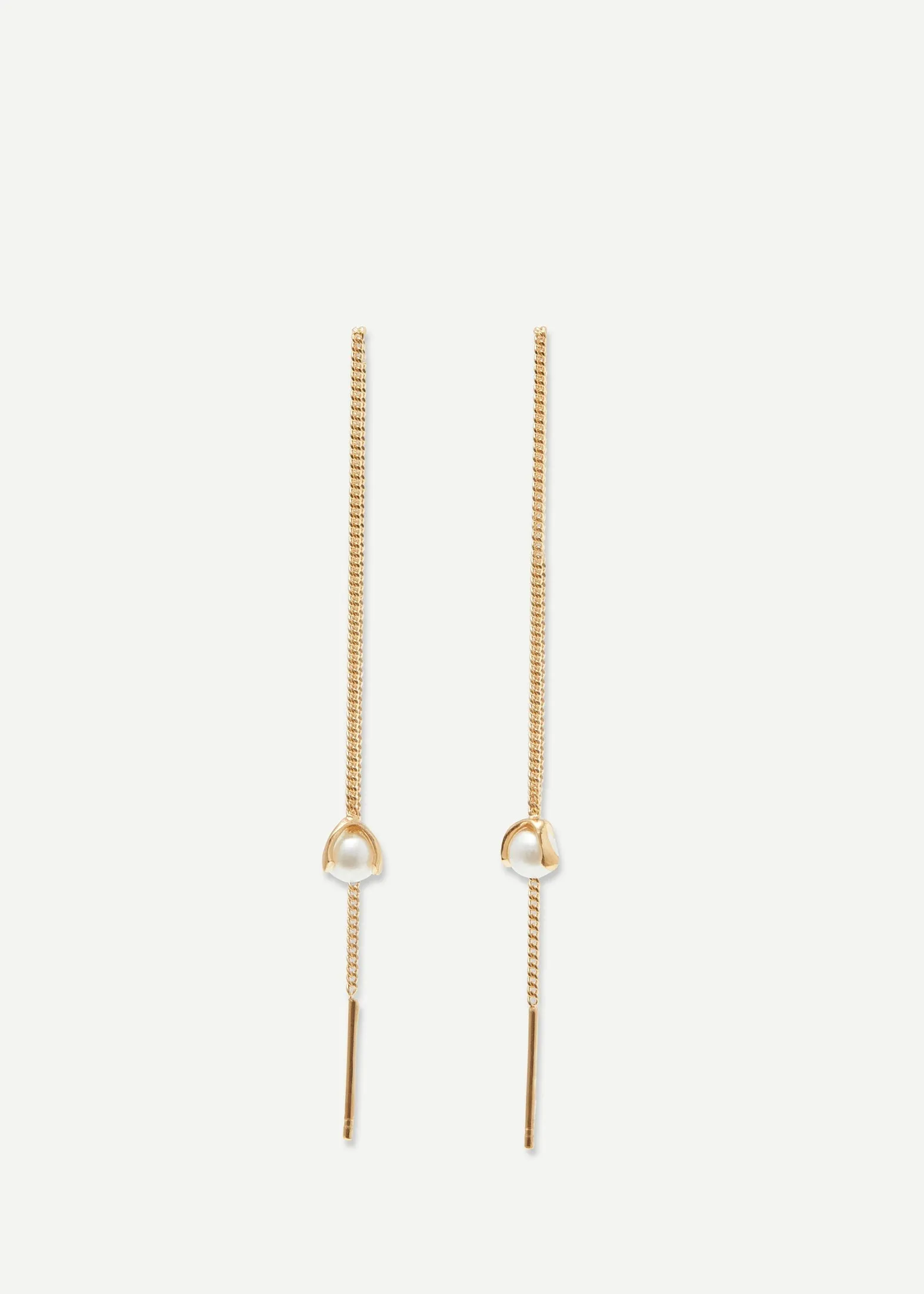 Pearled Chain Earring