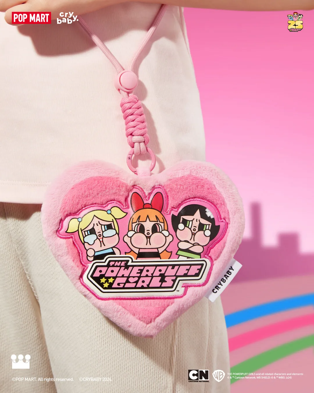 POP MART CRYBABY × Powerpuff Girls Series-Shoulder Bag