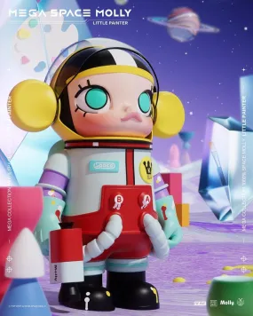 POP MART MEGA Reserve Series 1000% SPACE MOLLY Little Painter