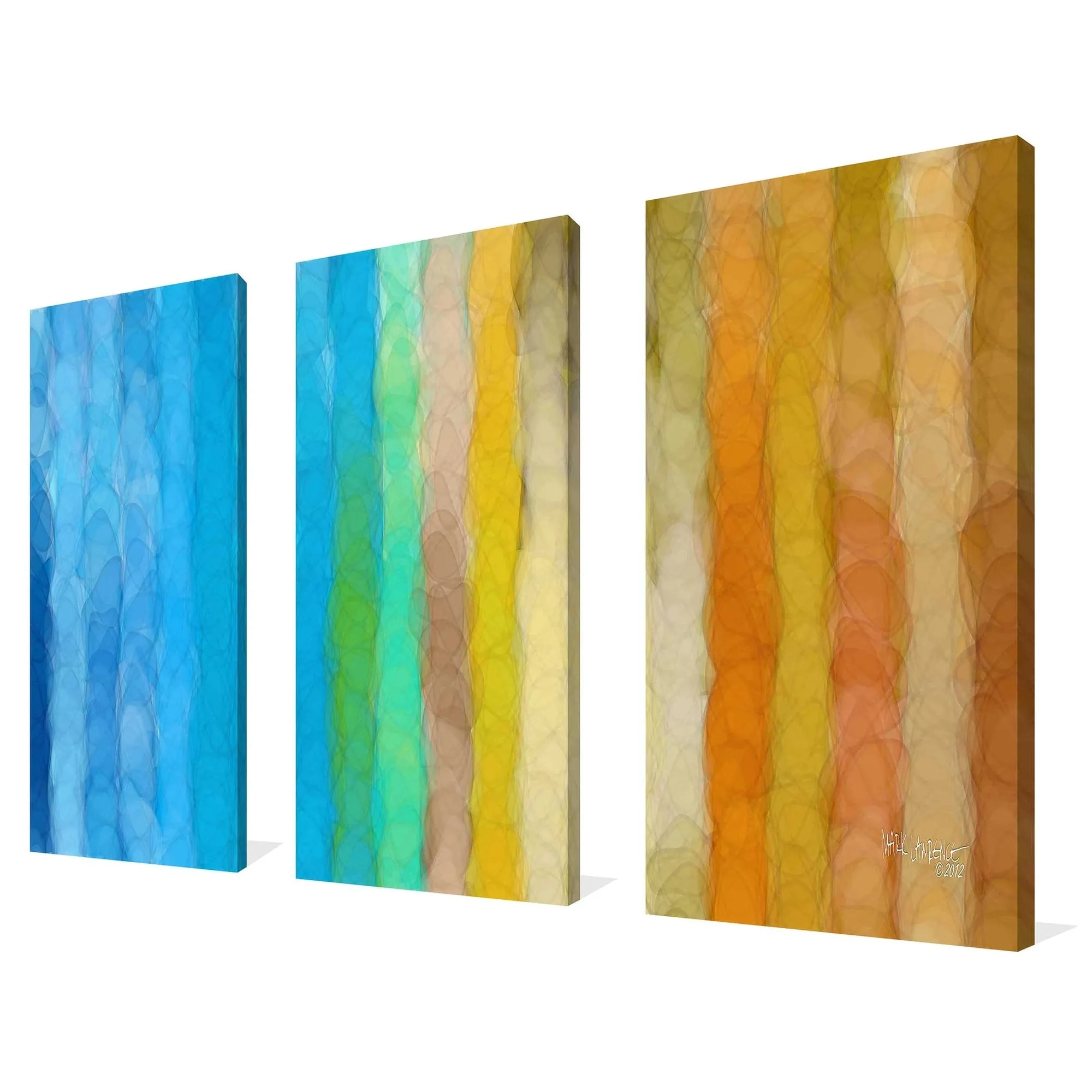 "1 Corinthians 1 9" by Mark Lawrence 3 Piece Set on Canvas