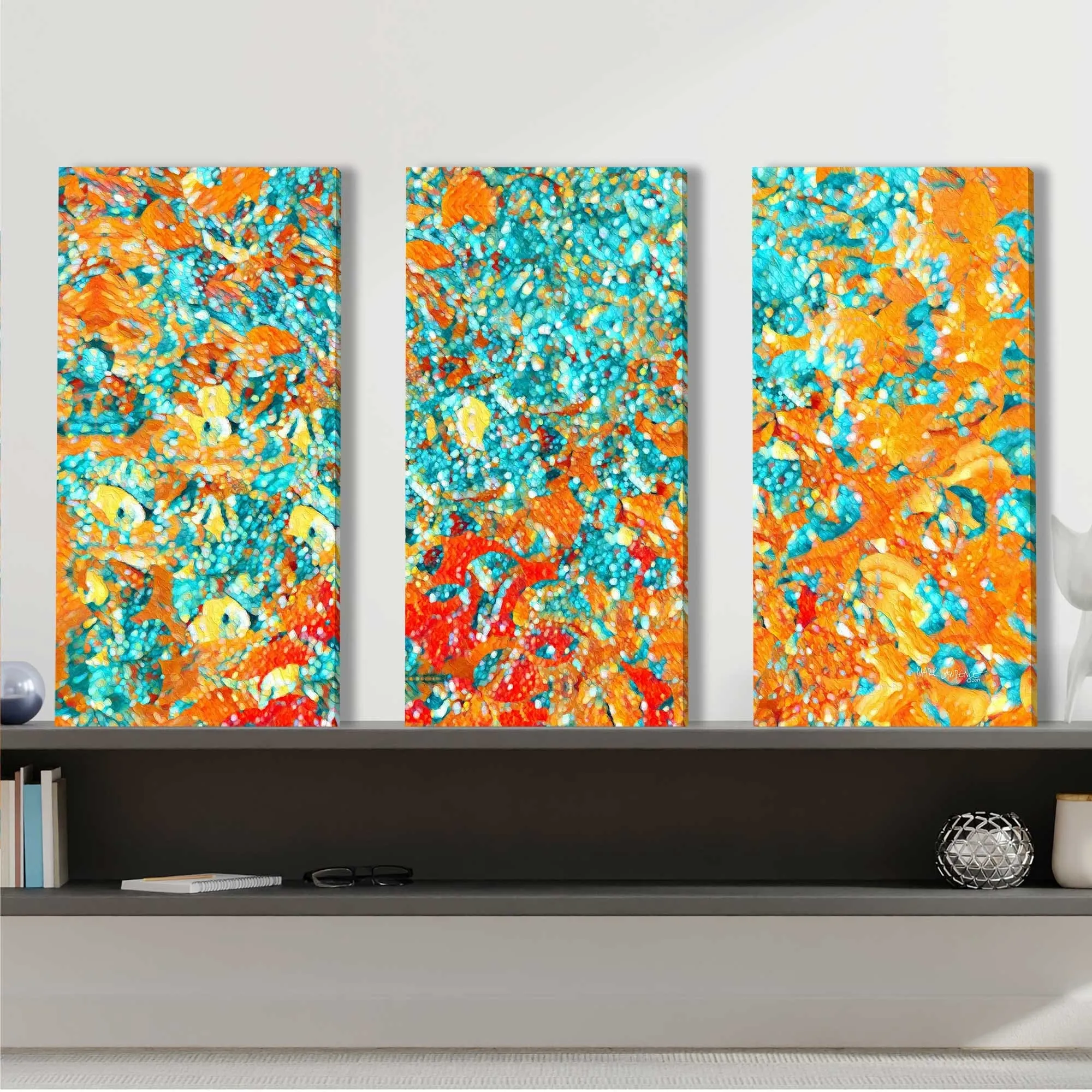 "1 Corinthians 3 16 Beautifully Arranging You" 3 Piece Set on Canvas