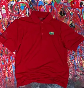 "Under PAR" Athletic Polo - Red