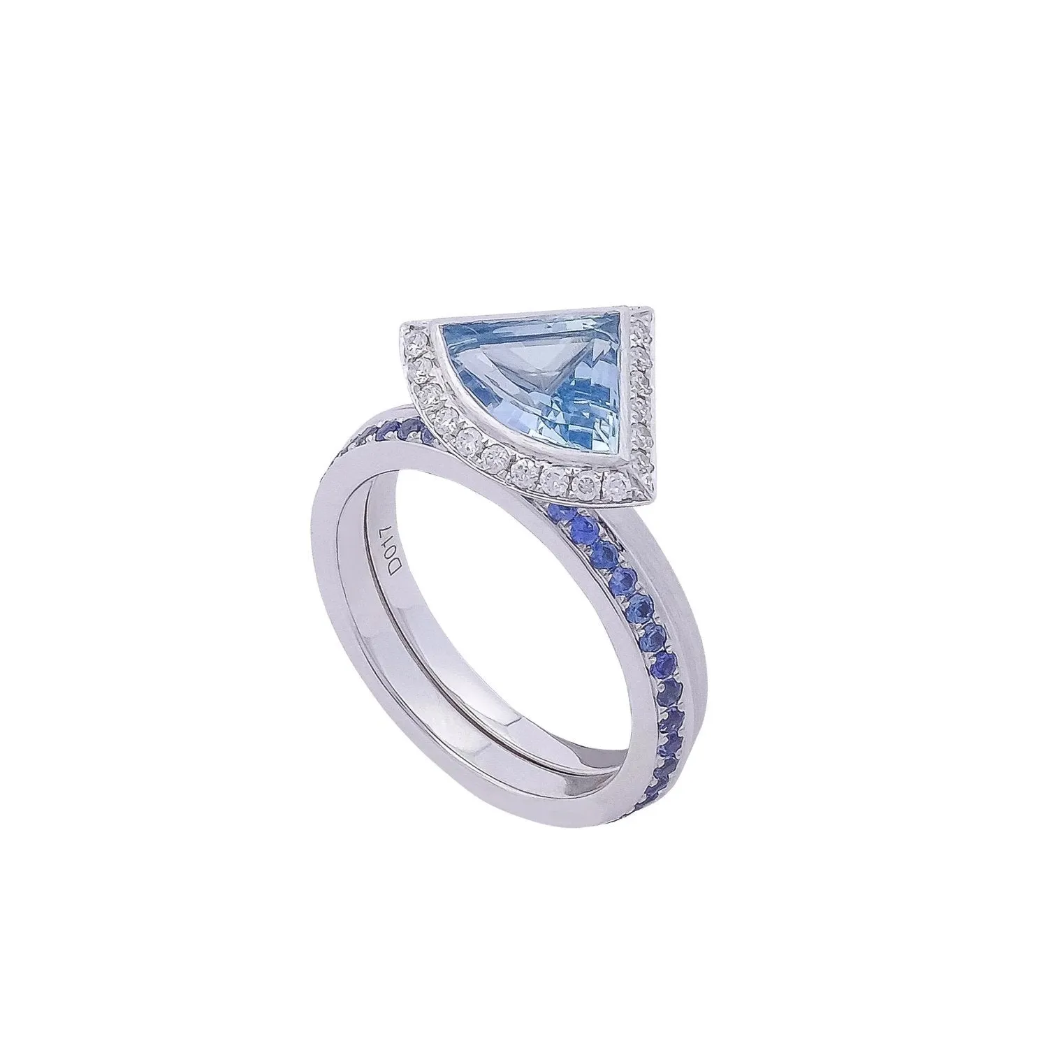 Rachel Yeung - Aquamarine Ring