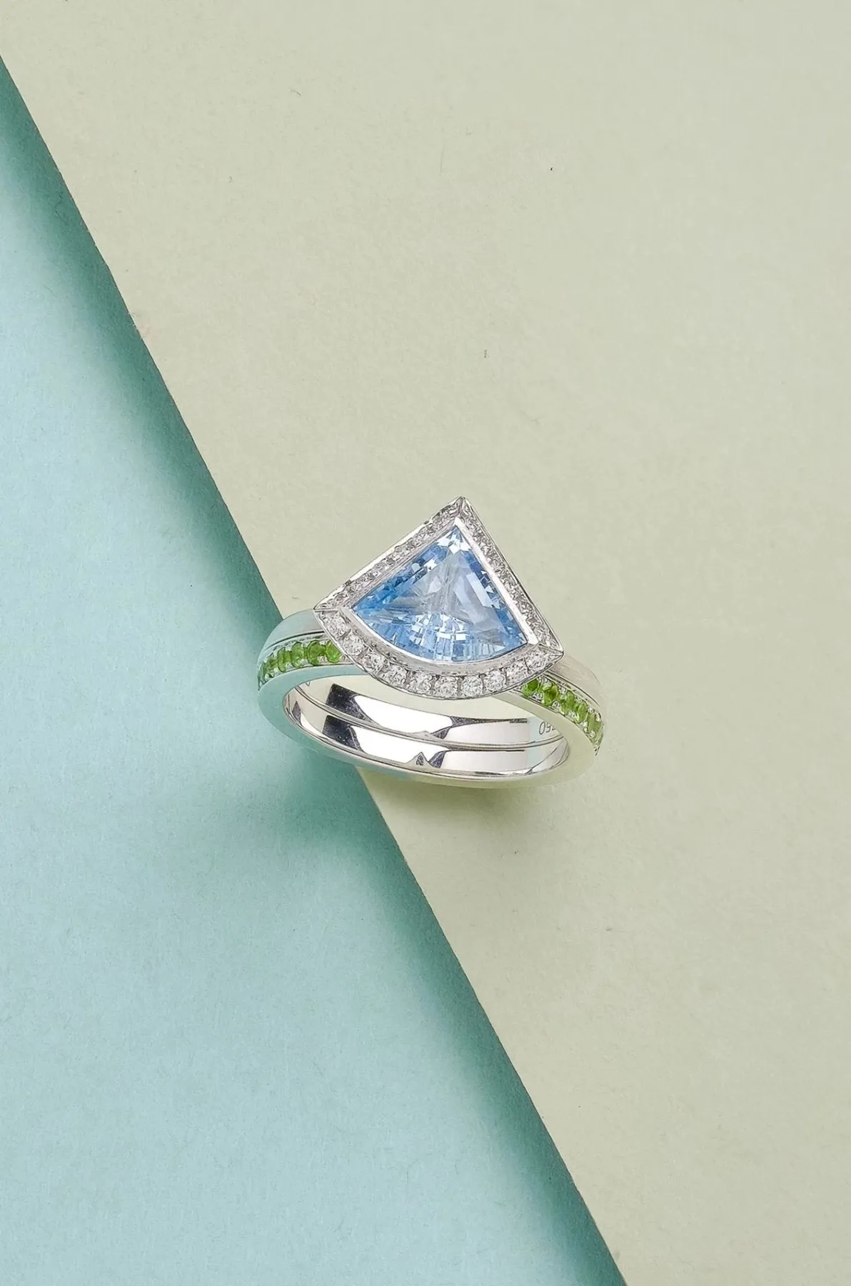 Rachel Yeung - Aquamarine Ring