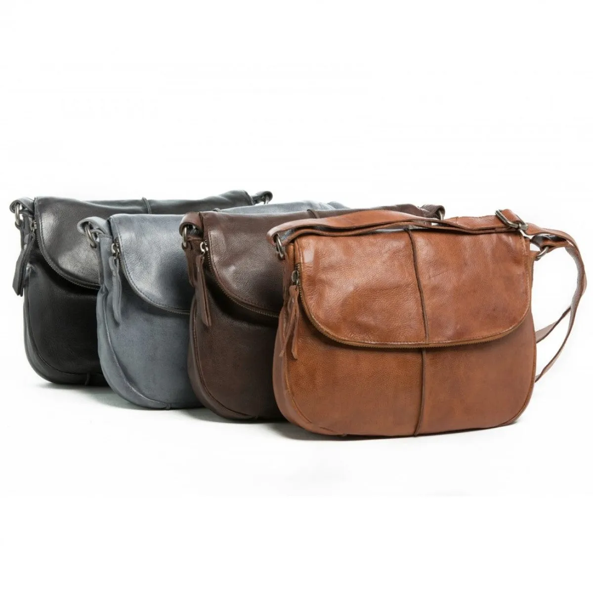 Rugged Hide Miranda Soft Cross Body Leather Bag