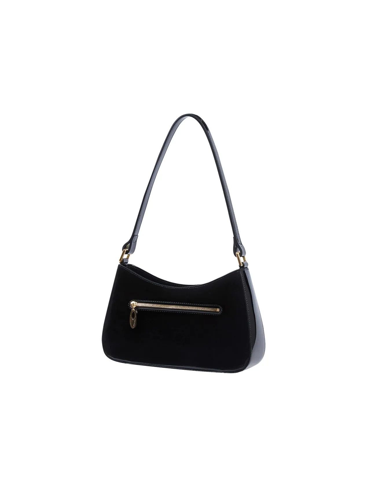 Serenade - Allura SV1-0821 Patent Leather Handbag - Black