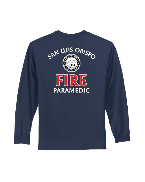 SLO Fire Long-Sleeve T-Shirt (PARAMEDIC) Pre-Order 2020