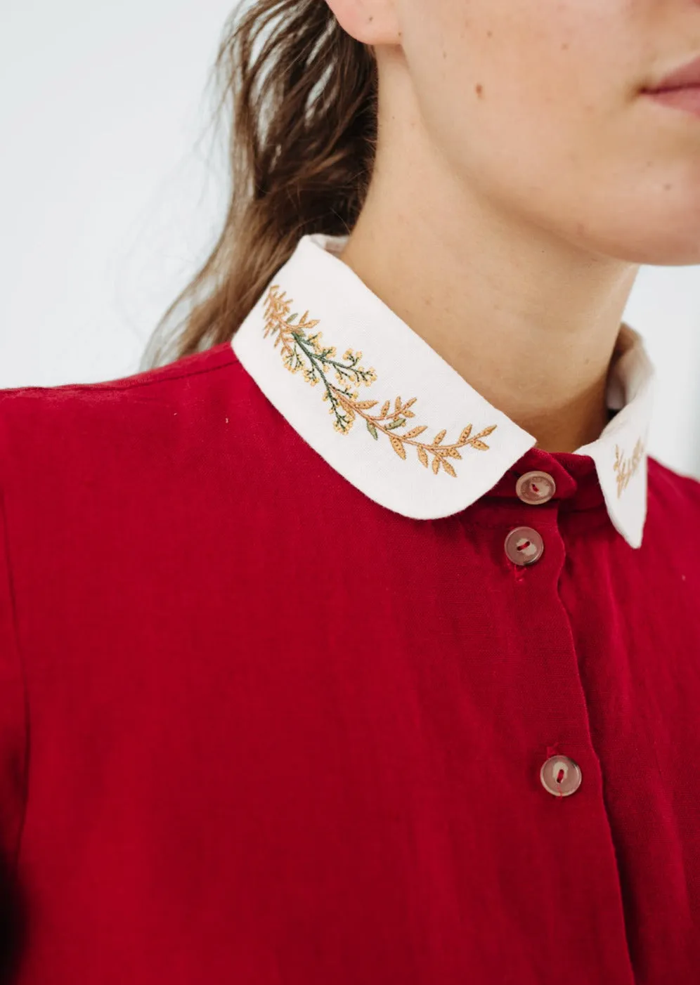 Sophie Collar, Embroidery