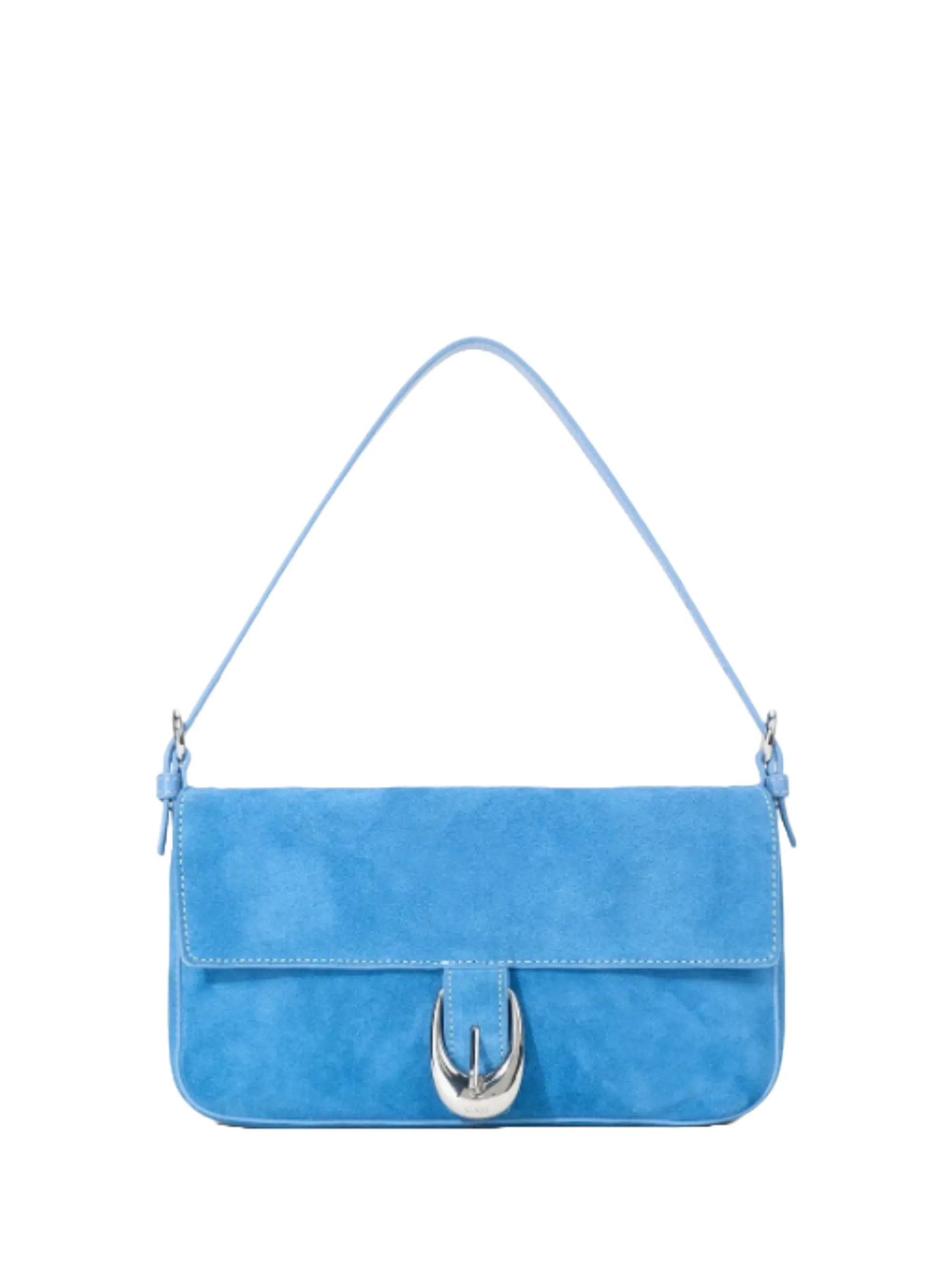 Staud Harlow Suede Shoulder Bag