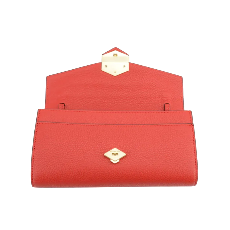 Sèvres Red 3 Ways Convertible Clutch