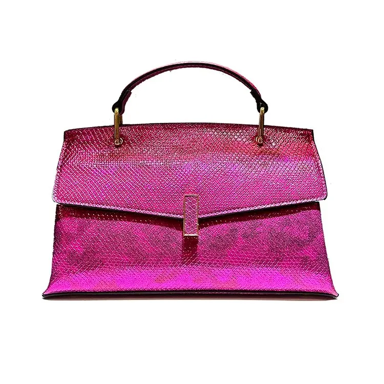 TEEK - Snake Print Shoulder Bag