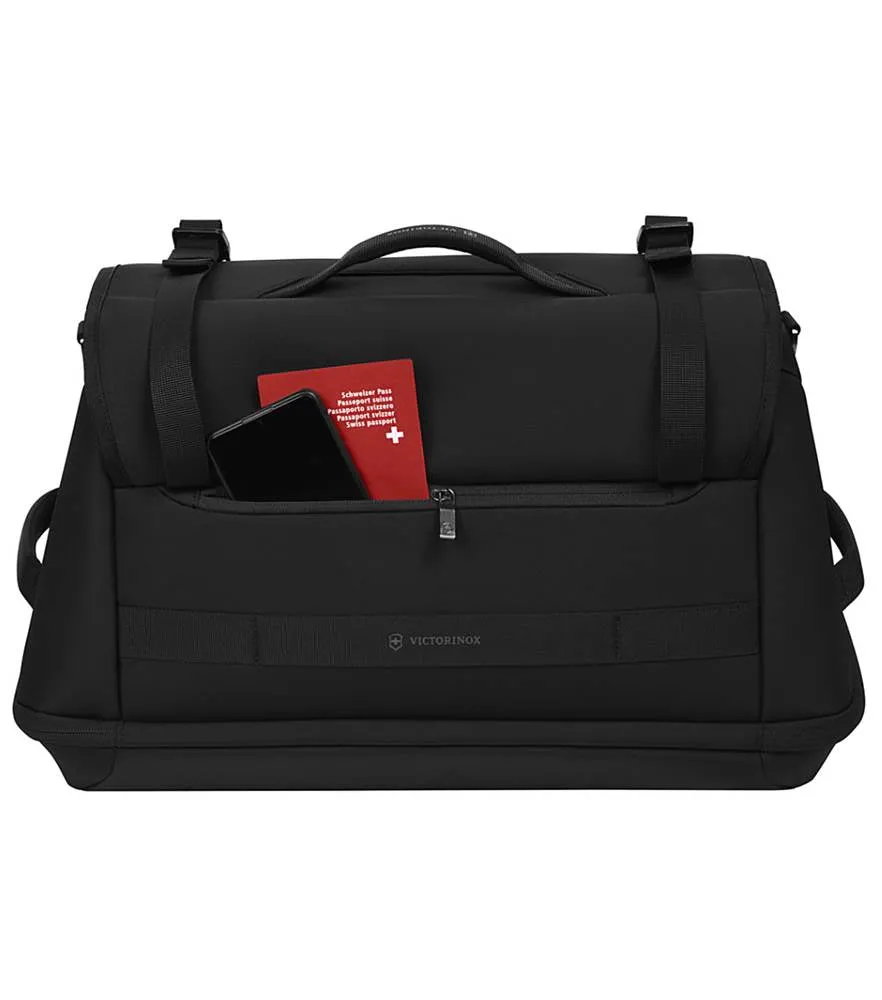 Victorinox Crosslight Duffel with Zippered Bottom Compartment - Black