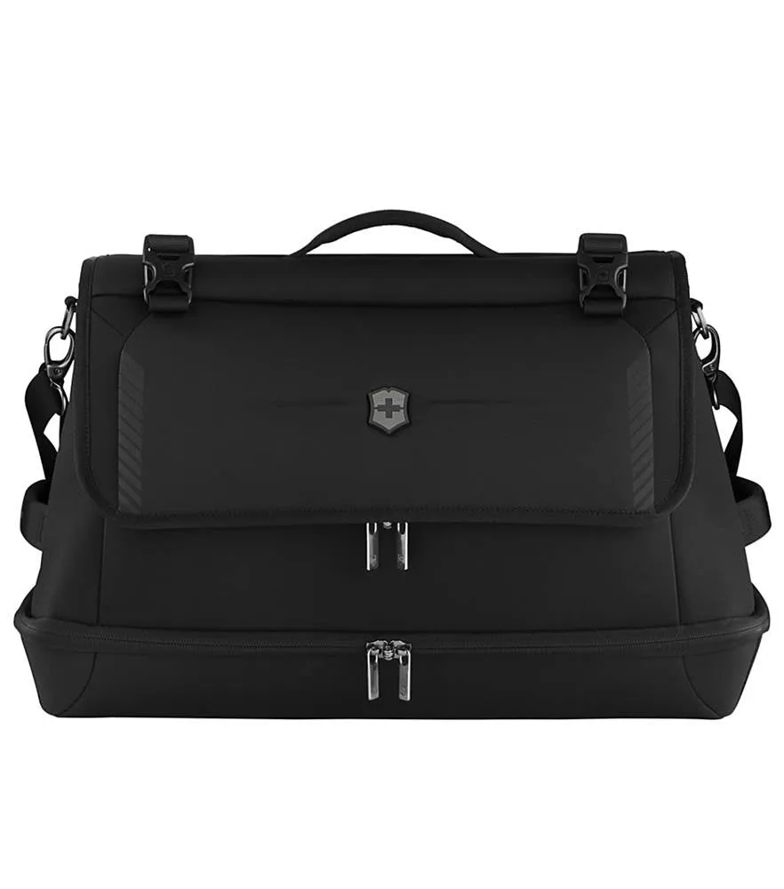 Victorinox Crosslight Duffel with Zippered Bottom Compartment - Black