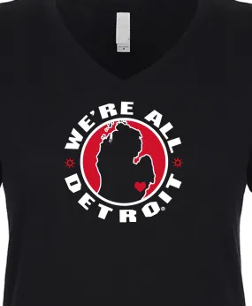 We're All Detroit V-neck